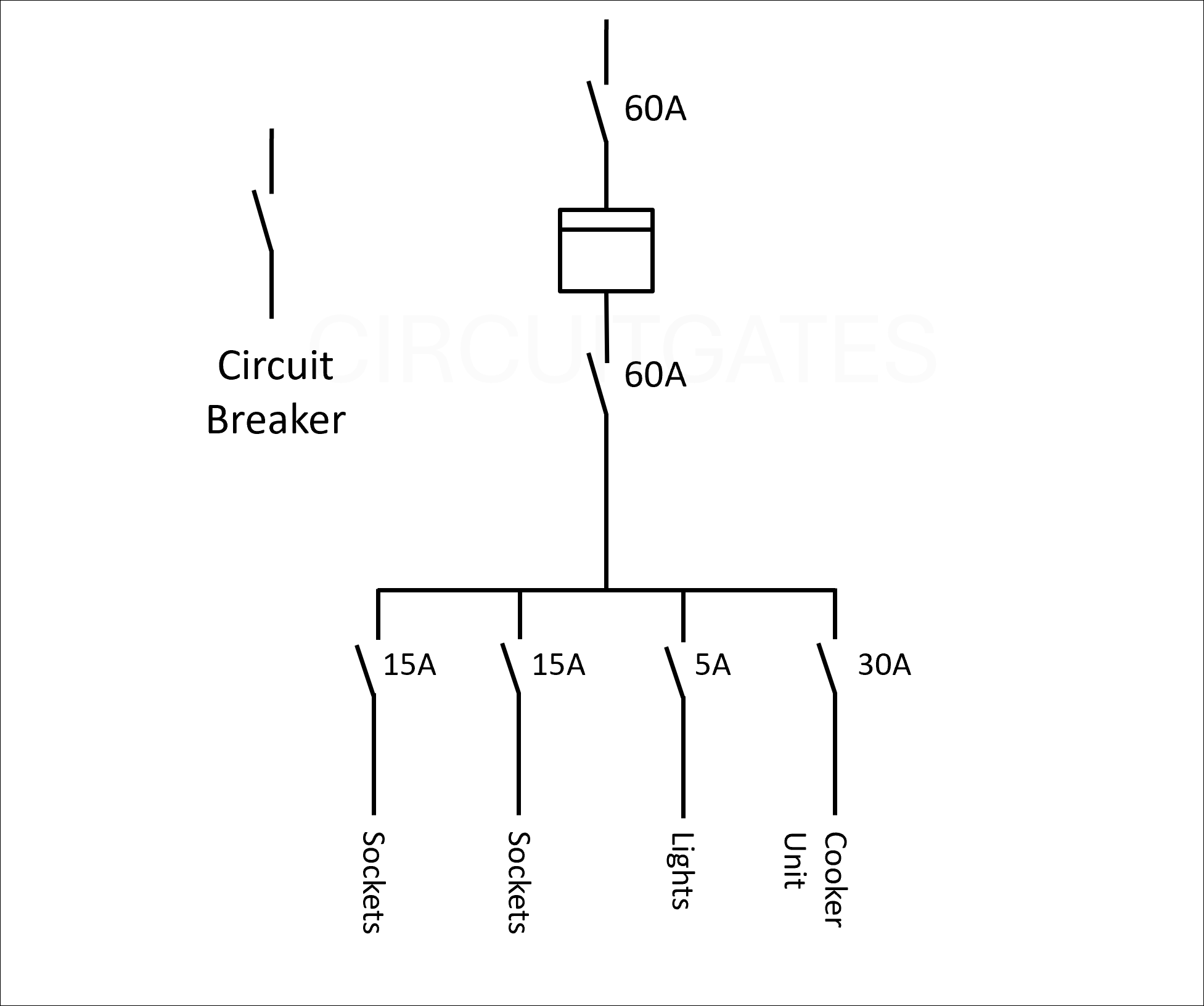 Electrical single line diagram