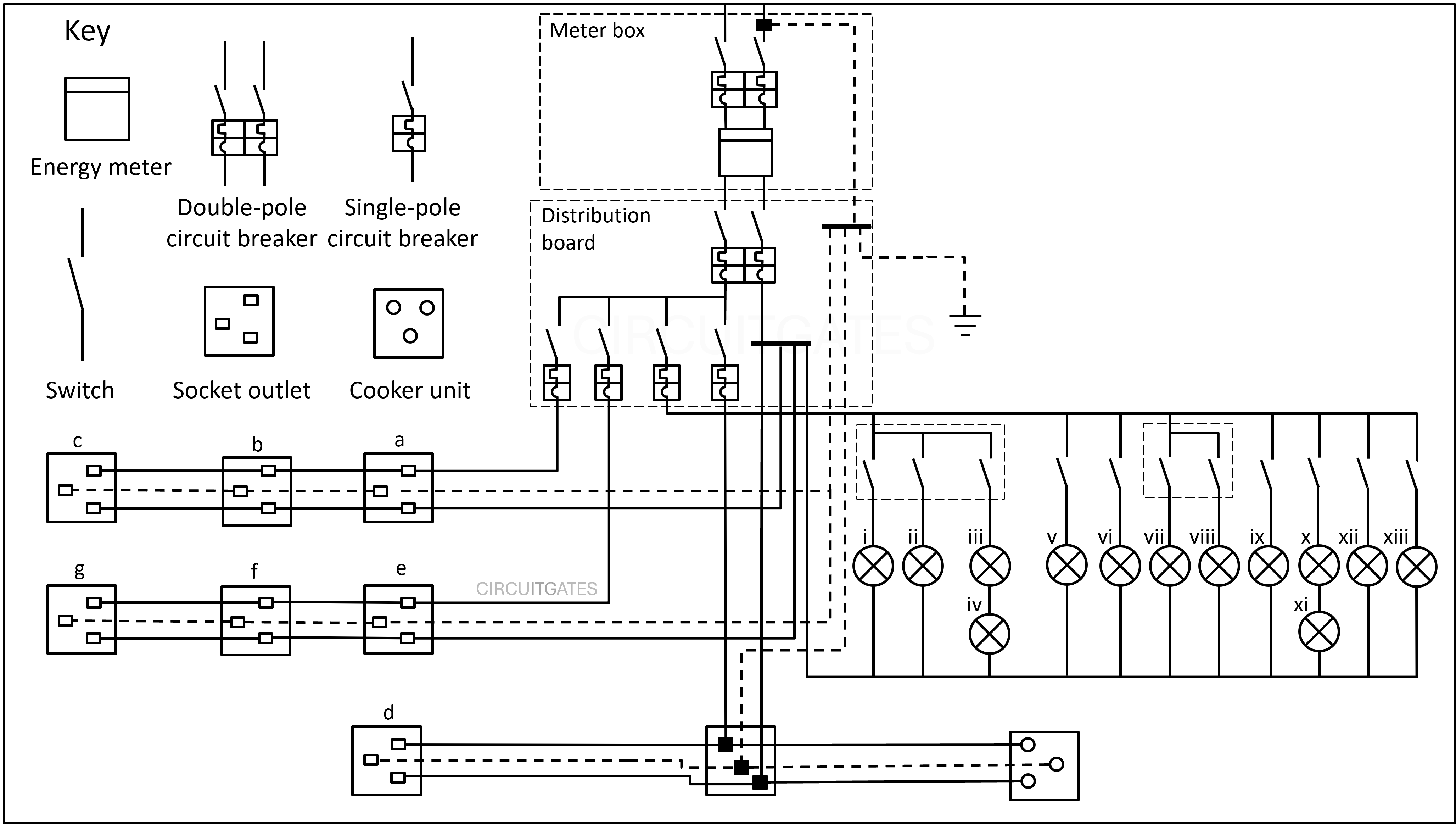 Electrical wiring diagram